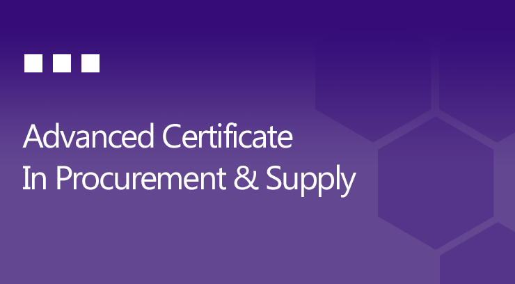 CIPS Level 3 Advanced Certificate – entry education