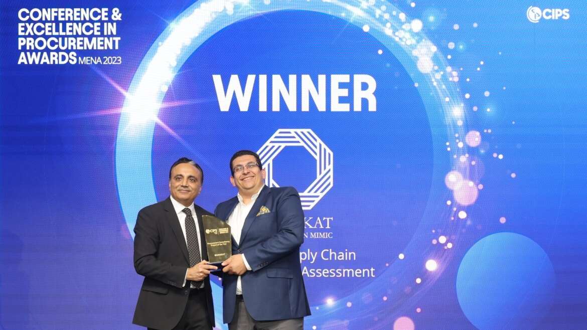 MUHAKAT Wins The CIPS Award Of Excellence 2023